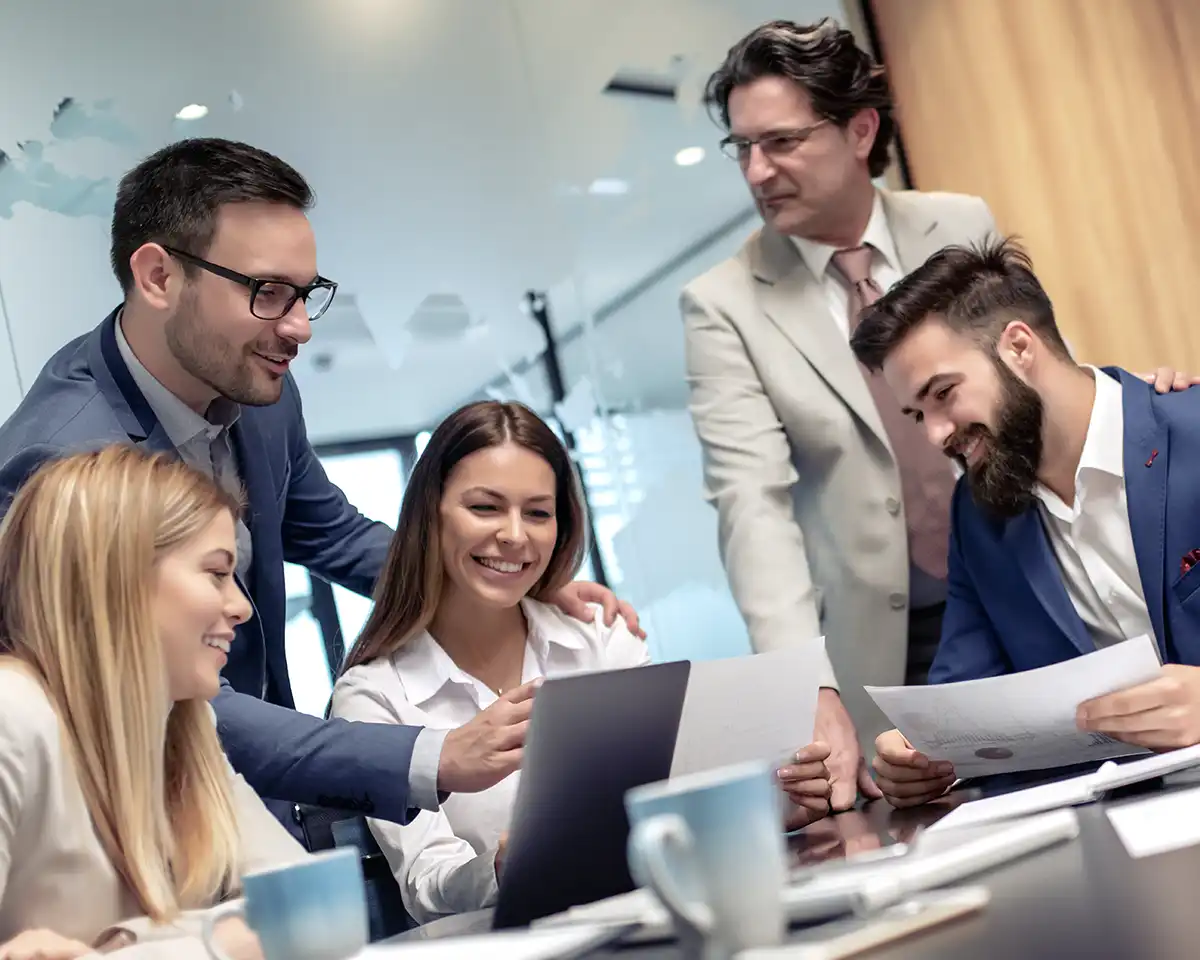 Business people working